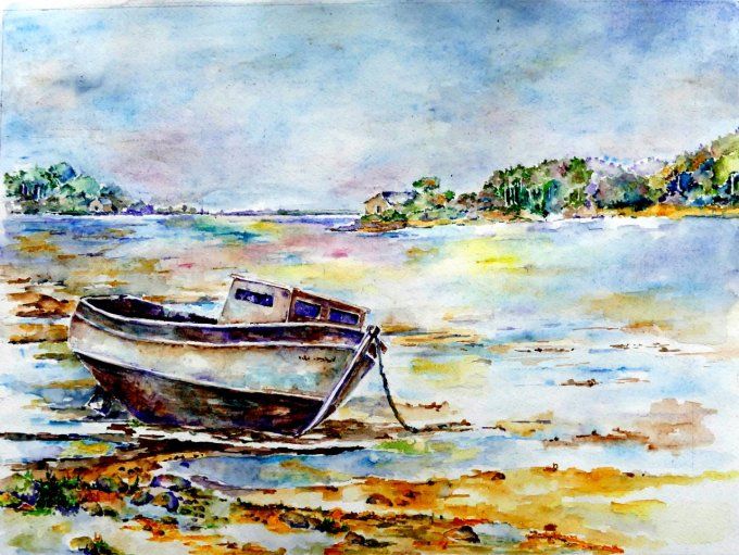 A marée basse