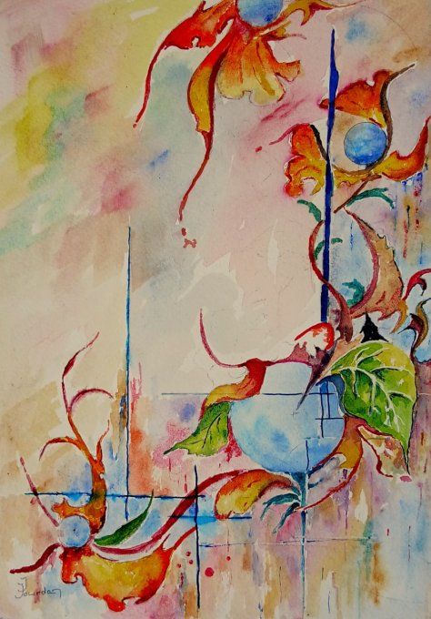 fantaisie florale N°3