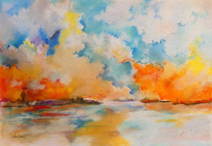 Un matin sur la mer